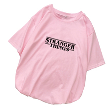 Summer Fashion Stranger Things Letter Print T Shirt Women Harajuku Casual Short Sleeve Streetwear Tshirt Tops Tee Camiseta Mujer 2024 - buy cheap