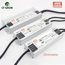 Meanwell-adaptador de corriente LED para luces de cultivo, adaptador de corriente regulable de 185W, 240W, 320W, HLG-185H-42B HLG-240H-36B, LPC-60-1400 de salida 2024 - compra barato