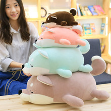 Juguetes de peluche de Shiba Inu bonitos de 23-60cm, almohada de peluche Kawaii Chai de dibujos animados para niños y niñas, regalos 2024 - compra barato