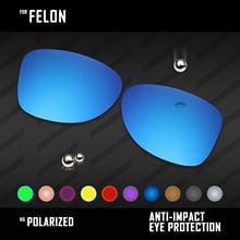 OOWLIT Lenses Replacements For Oakley Felon Sunglasses Polarized - Multi Colors 2024 - buy cheap