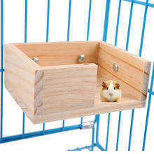 Natural Wood Hamster Footplate Pedal board Hamster chew toy accessories guinea pig hedgehog chinchilla hamster House bed Nest 2024 - buy cheap
