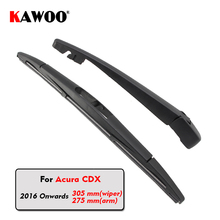 Lâminas de limpador de para-brisa kawoo, braço para limpador de janela traseiro de automóvel para acura cdx hatchback (2016-) 305mm 2024 - compre barato