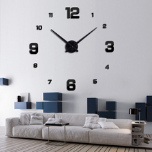 new sale home decor circular wall clock modern big 3d diy acrylic mirror quartz sticker clocks watch gift free shipping 2024 - buy cheap