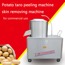 Stainless steel 350 potato taro peeling machine/skin removing machine with cleaning function for commercial use 2024 - buy cheap