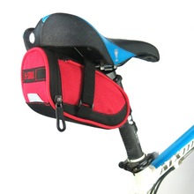 B-SOUL Portable Waterproof Bike Saddle Bag Cycling Seat Pouch Bicycle Tail Bags Rear Pannier Cycling Small Seat Bike Bag 2024 - buy cheap