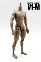 VERYHOT V1-M Dark brown muscle 1/6 BODY flexible and coordinate similar TTM19 12" Action Figure doll Toys soldier model 2024 - buy cheap