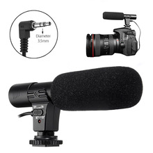 3.5mm Universal Microphone External Stereo Mic for Canon Nikon DSLR Camera DV Camcorder GDeals 2024 - buy cheap