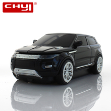 Chyi mouse óptico sem fio para carro, mouse pequeno para jogos em computador usb 1600dpi 3d sem fio legal suv modelo de carro 2024 - compre barato