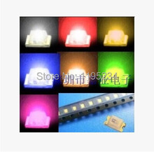 Paquete de componentes 0805 rojo amarillo azul verde blanco LED naranja SMD diodo emisor de luz kit/paquete 6 tipo * 50PC = 300PC 2024 - compra barato