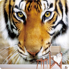 beibehang Custom photo wallpaper Tiger animal wall paper bedroom background large mural wall art murals living room home decor 2024 - buy cheap