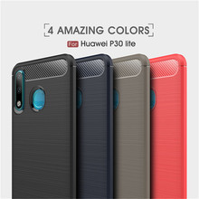 Para Huawei Caso Lite P30 Luxo Completa Macio TPU Capa De Silicone Caso À Prova de Choque Para Huawei P30 Lite P30Lite Telefone Protetora casos 2024 - compre barato