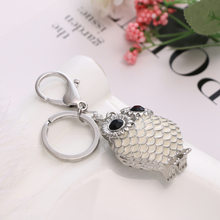 2018 NoEnName_Null New fashion cute beige fat owl bag key ring birthday party gift free shipping 2024 - buy cheap