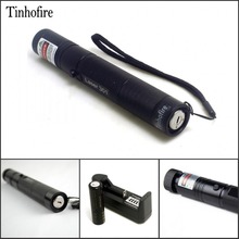 Tinhofire-caneta de ponteiro laser verde, 301, alta potência, nm, 5mw, laser verde, com zoom, lanterna, bateria + carregador 2024 - compre barato