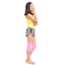 AOLIKES 1Pair Nylon Elastic Sport Knee Pads for Children Kneepads for Dancing Roller Skating Kids Rodilleras Protector Brace 2024 - buy cheap