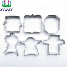 Six Geometry Shape Cake Cookie Biscuit Baking Molds,Mathematical Graph Cake Decorating Fondant Cutters Tools,Direct Selling 2024 - buy cheap