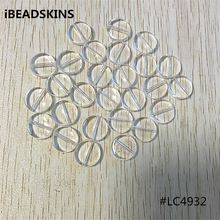 Contas de moeda em formato acrílico transparente de 15mm 600 segundos (como mostrado) para fazer colar de joias #4932 2024 - compre barato