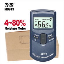 RZ Moisture Meters Digital Inductive Paper Moisture Tester With Backlight MD919 Woodworking Electrical Moisture Meter 2024 - buy cheap