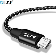 OLAF Micro USB Cable Fast ChargingData Cable for Samsung S7 For Xiaomi For Huawei Android Mobile Phone USB Charging Cord Nylon 2024 - buy cheap