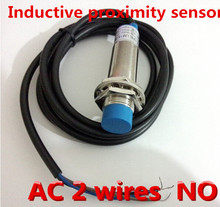 China high quality cylinder non-flush type proximity switch M18 inductive sensor AC NO normally open  2 wires, distance 8mm 2024 - buy cheap