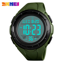 SKMEI-reloj Digital deportivo para hombre, pulsera electrónica con alarma LED, resistente al agua, 2019 2024 - compra barato