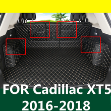 car all-inclusive trunk mat case for High quality New Special trunk mats waterproof boot carpet FOR Cadillac XT5 2016-2018 2024 - buy cheap