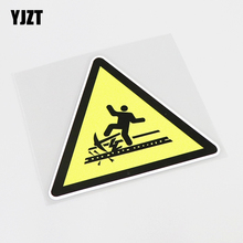 YJZT 12.5CM*11CM High-quality Warning Mark CAUTION CABLE PVC Car Sticker Decals 13-0868 2024 - buy cheap