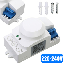 1pcs 220V Microwave Sensor Switch 5.8GHz Auto Induction Movement Motion Radar Motion Sensor Switches 2024 - buy cheap