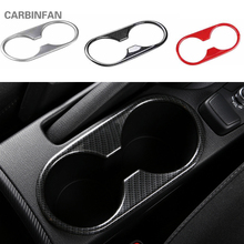 ABS Front Center Console Water Cup Holder Cover Surround Frame Trim Cover Car Accessories For Mazda CX-3 CX3 2016 2017 2018 C991 2024 - buy cheap