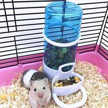 HOT SALES!!! Automatic Pet Bird Hamster Feeder Cage Water Dispenser Drinker Feeding Bowl High Quality Automatic Hamster Feeder 2024 - buy cheap