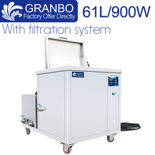 60L Industrial Ultrasonic Cleaner Stainless Steel 304 Soak Tank Filtration System 110V/220V 40khz for Oil Oxide Carbon Removal 2024 - buy cheap