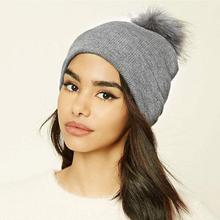 New Winter Beanies Women Woolen Cap Hair Ball Warm Hats Pom Poms Knitted Casual Hat Girls Caps Skullies Beanies #H917 2024 - buy cheap