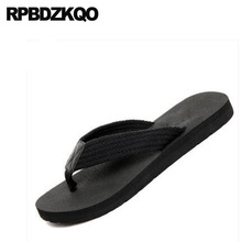 Black Slippers Designer Slides Shoes Size 45 Mens Sandals 2021 Summer Outdoor Flip Flop Water Men Big Beach 46 Fashion Casual 2024 - buy cheap