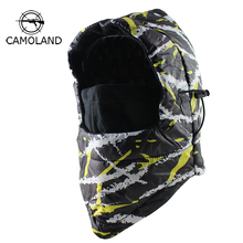Balaclava de inverno com capuz, chapéu esportivo para homens e mulheres swat térmica de lã 2024 - compre barato