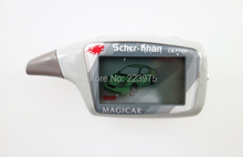 Scher Khan M5 Scher - Khan M5 Magicar 5 chaveiro LCD sistema de alarme de carro remoto / transmissor fm 2024 - compre barato