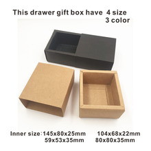 50pcs/lot Kraft Brown Wedding Party Gift Boxes Handmade Soap/chocolate/cake/candy/Cosmetics/jewelry Packaging gift Box 2024 - buy cheap