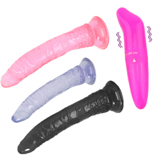 Sex Toys Realistic Penis Dildo with Bullet Vibrator Clitoris Simulator Anal Plug Vagina Masturbator Adult Sex Toys for Woman Sex 2024 - buy cheap