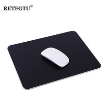 Large Game Mouse Pad Aluminum Alloy Metal Slim Desk Mats PC Computer Laptop Gaming Mace Mousepad for MackBook Computer Notebook 2024 - buy cheap