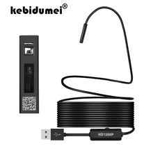 WIFI Endoscope F150 Mini Camera HD 1200P 2-5 Meter 8pcs LED Waterproof Hard Wire wireless 8mm Lens Borescope For Android IOS PC 2024 - buy cheap