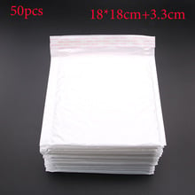 Special Offer! 10pcs / (18 * 18cm + 3.3cm) White Bubble Mail Envelope Bubble Postage Packing Envelope Transportation Bags 2024 - buy cheap