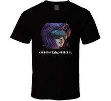 2019 Male Best Selling Ghost In The Shell Anime T Shirt Summer Tee Shirt 2024 - buy cheap