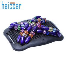 HAICAR Hair Comb Magic beads Wooden Stretchy Double Clips Hair Slide Comb New Design Hair Slide AA# dropship 2024 - buy cheap