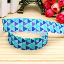 7/8'' Free shipping watercolor printed grosgrain ribbon hair bow headwear party decoration wholesale OEM 22mm H5204 2024 - buy cheap