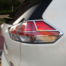 Para Nissan x-trail xtrail T32/Rogue 2014 2015 2016, para parte trasera de coche, luz trasera, marco de palos con lámpara, cubierta cromada de ABS, 4 Uds. 2024 - compra barato