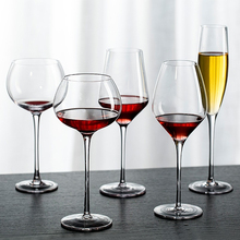 Copo de vidro de vinho de cristal taça de vidro de vinho doméstico drinkware criativo champanhe taça de vidro festa de casamento festivo suprimentos 2024 - compre barato