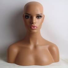 Realistic Fiberglass Mannequin Head Bust For Lace Wig And Jewelry And Hat 2024 - buy cheap