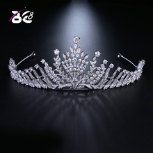 Be 8 2018 tiaras de cobre para casamento, coroa e coroa de princesa para desfile infantil h094 2024 - compre barato