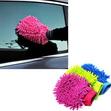 Microfiber Car Wash Washing Cleaning Gloves Super Mitt Car Washer Wholesale CS009x1 2024 - buy cheap