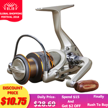 Fishing Coil Wooden Handshake 12 + 1bb Spinning Fishing Coil Professional Metal Left / Right Fishing Coil Wheels 2024 - buy cheap