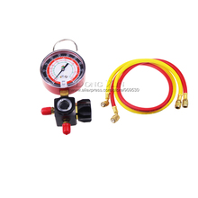 Hvac 1-way Manifold gauge HS-470A-R410 Single Gauge For R410 With 2pcs High Pressure Hose 2024 - buy cheap