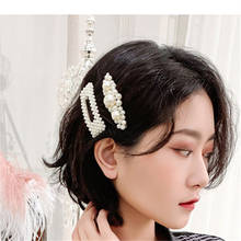 Hair Clips for Women Fashion Sweet Imitation pearl hair jewelry clip fashion Hairgrip Girls Hair Accessories bridal hair jewelry 2024 - buy cheap